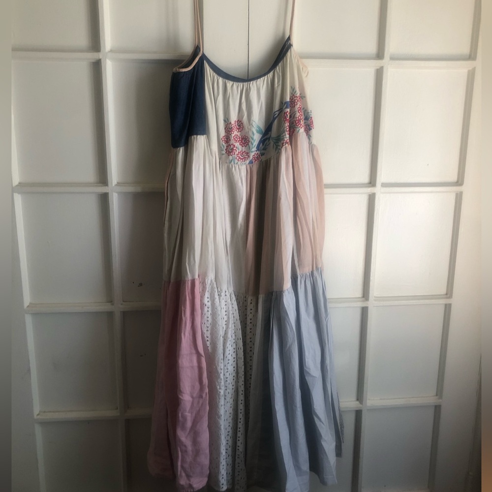 Madewell x La Reunion patchwork dress